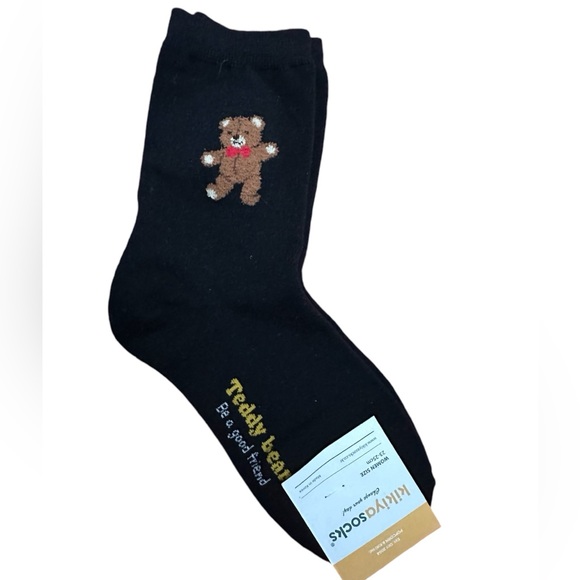 NWT 3pk mid-length socks from Korea (one size) - Picture 3 of 4